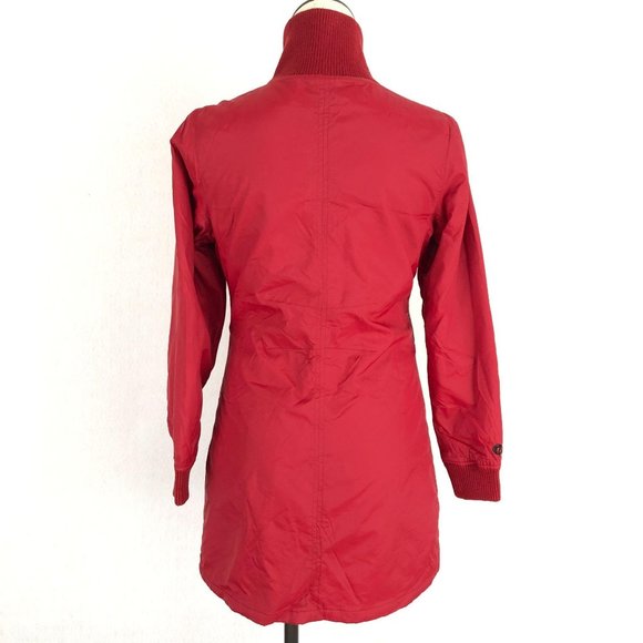 Nikita Red Full Zip Long Sleeve Nylon Jacket Sz S - Picture 3 of 10
